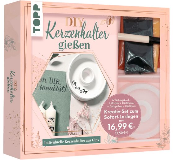 Kreativ-Set "Kerzenhalter gießen"