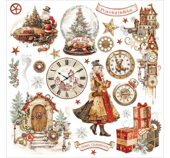 Rub On Sortiment "Gear up for Christmas"