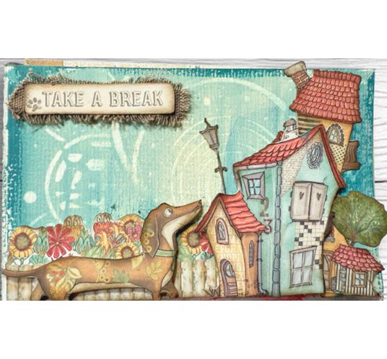 Rub On Transferfolie "Furry Friends"