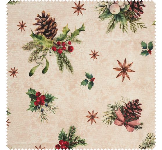 Baumwoll-Stoff "Xmas", Acryl beschichtet