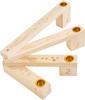 Holz-Adventskerzenhalter, gefächert