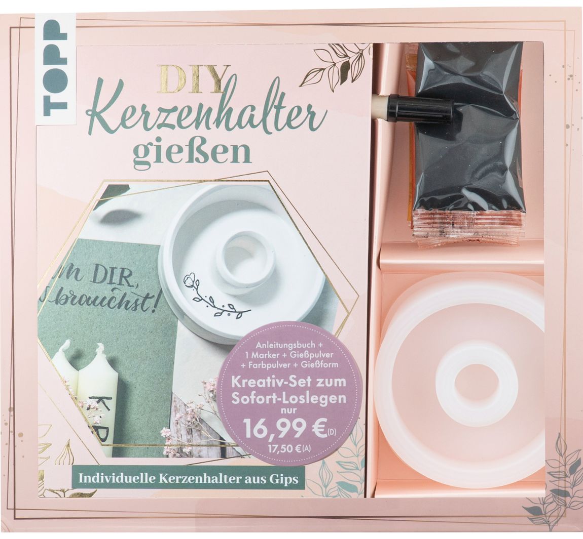 Kreativ-Set "Kerzenhalter gießen"