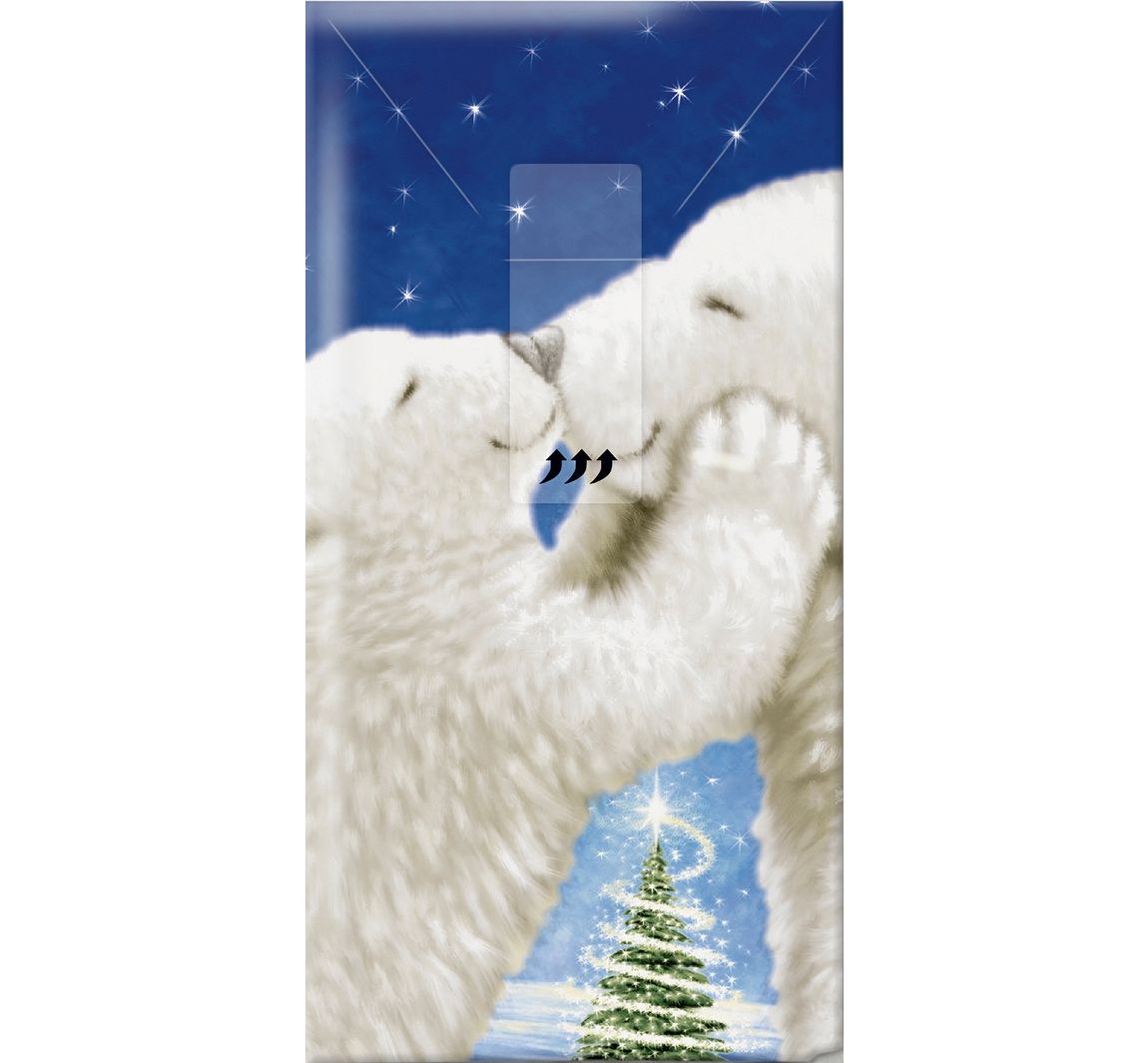 Papiertaschentücher "Polar Bear Kiss"
