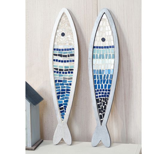 Wooden fish with frame