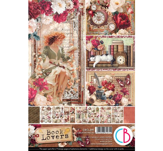 Papier-Set "Book Lovers"