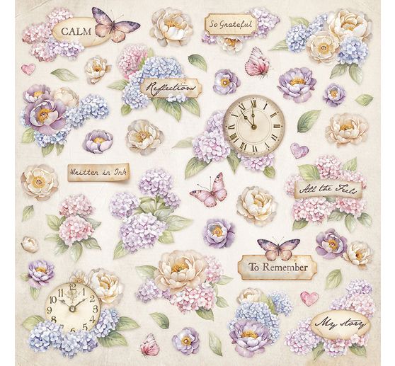 Scrapbook-Block "Quiet Days"