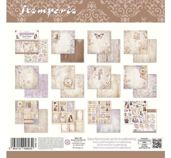 Scrapbook-Block "Quiet Days"