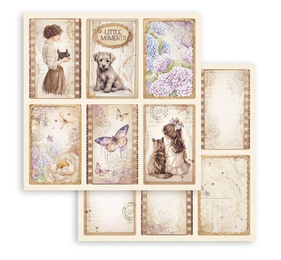 Scrapbook-Block "Quiet Days"