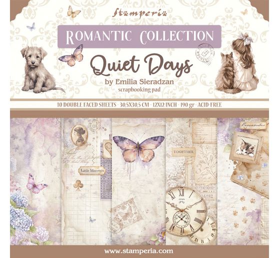 Scrapbook-Block "Quiet Days"