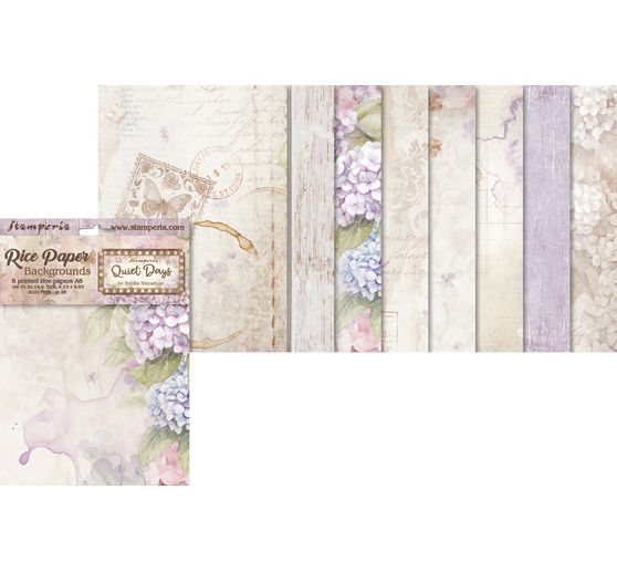 Motiv-Strohseide Backgrounds "Quiet Days"