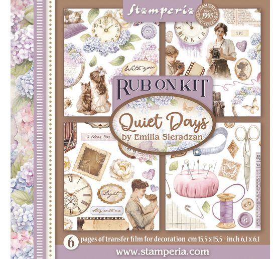 Rub On assortment "Quiet Days"