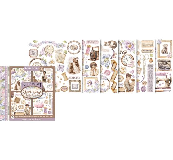 Rub On assortment "Quiet Days"