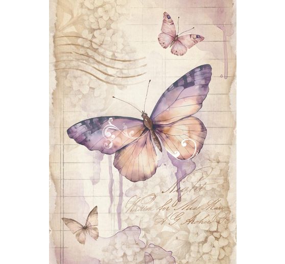 Motiv-Strohseiden Sortiment "Quiet Days"