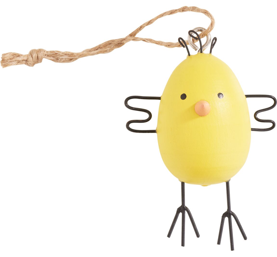 Hänger "Ei-Küken" mit Draht