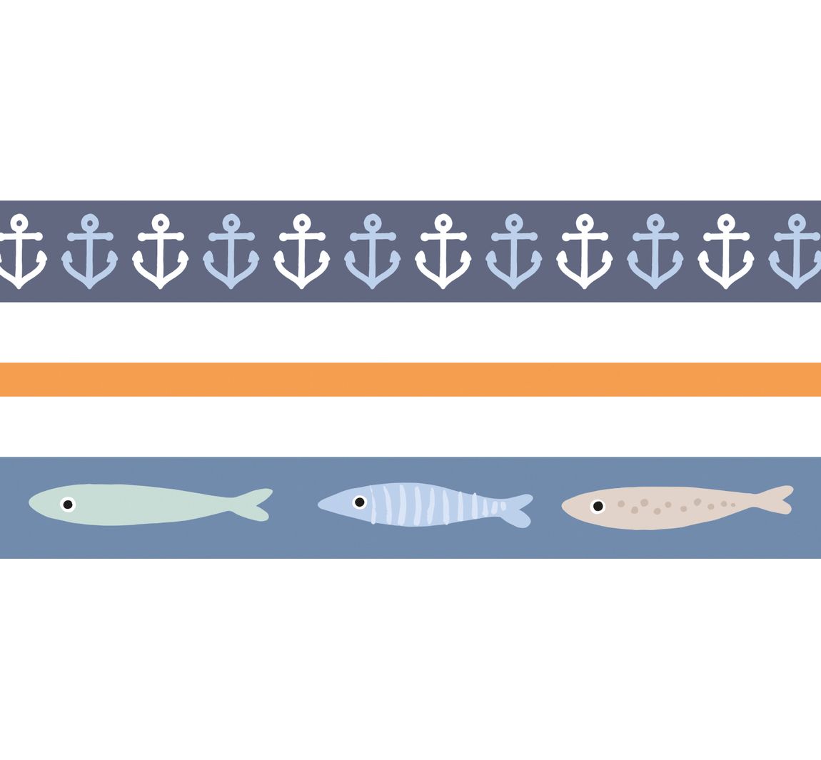 Washi Tapes "Marée Haute"