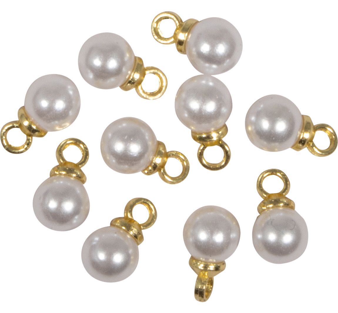 Mini-Anhänger "Perle", Gold