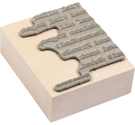 BUTTERER Stempel "Viel Gl&uuml;ck und viel Segen"