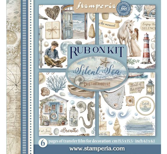 Rub On Sortiment "Silent Sea"