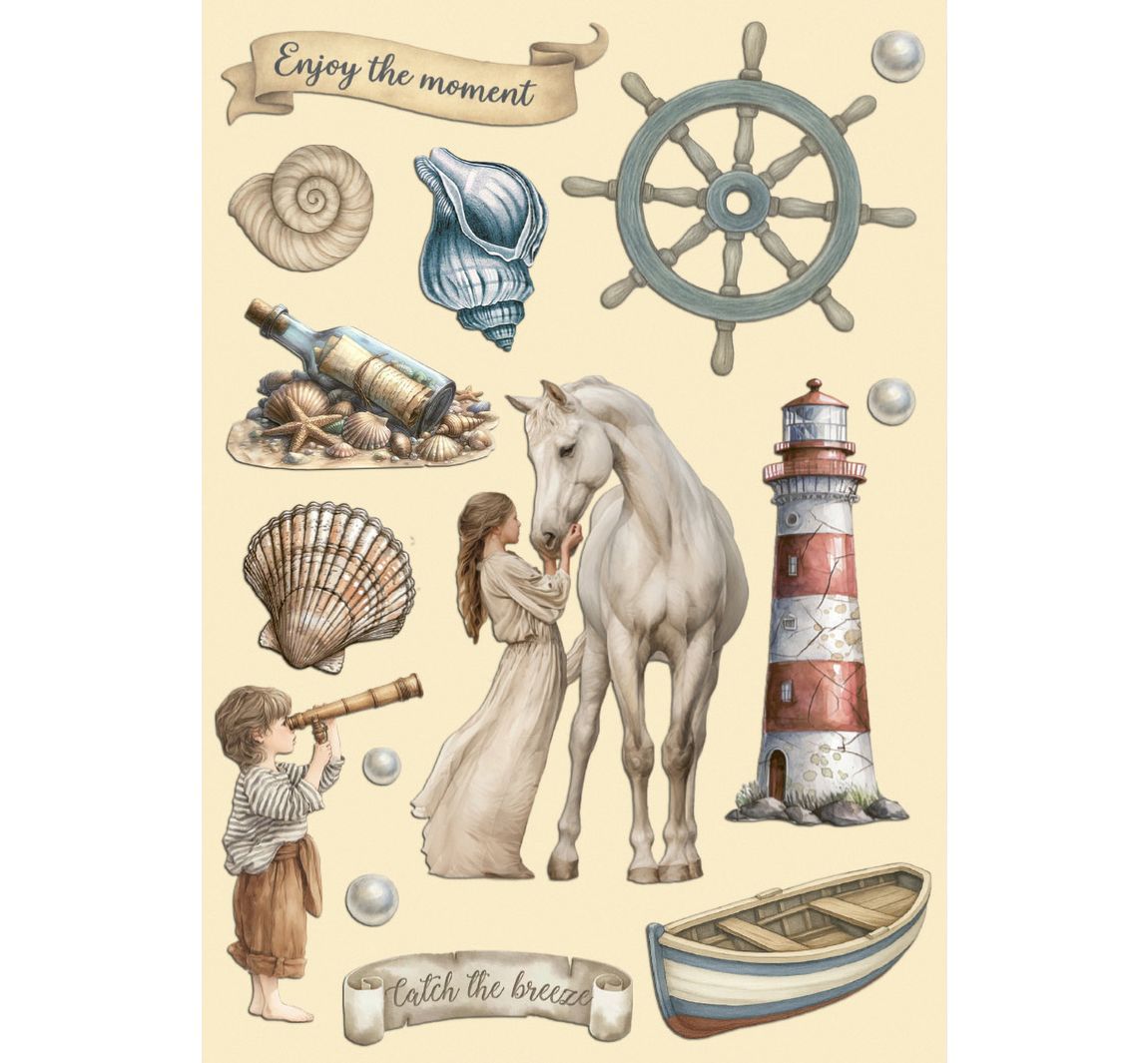 Lasercut-Motive "Silent Sea"