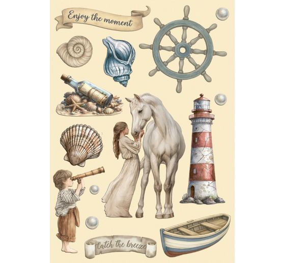 Lasercut-Motive "Silent Sea"