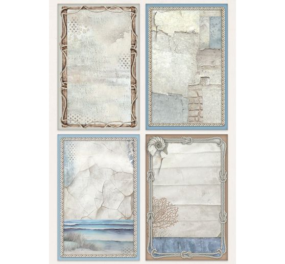 Junk Journal Book "Silent Sea"