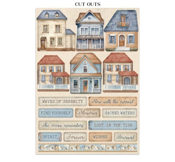 Junk Journal Book "Silent Sea"