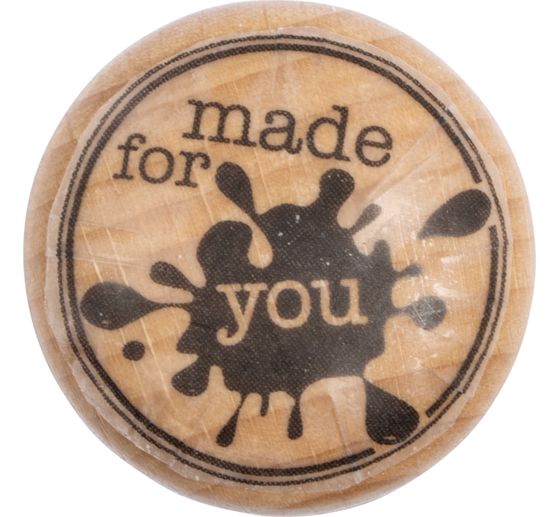 BUTTERER Stempel "made for you"