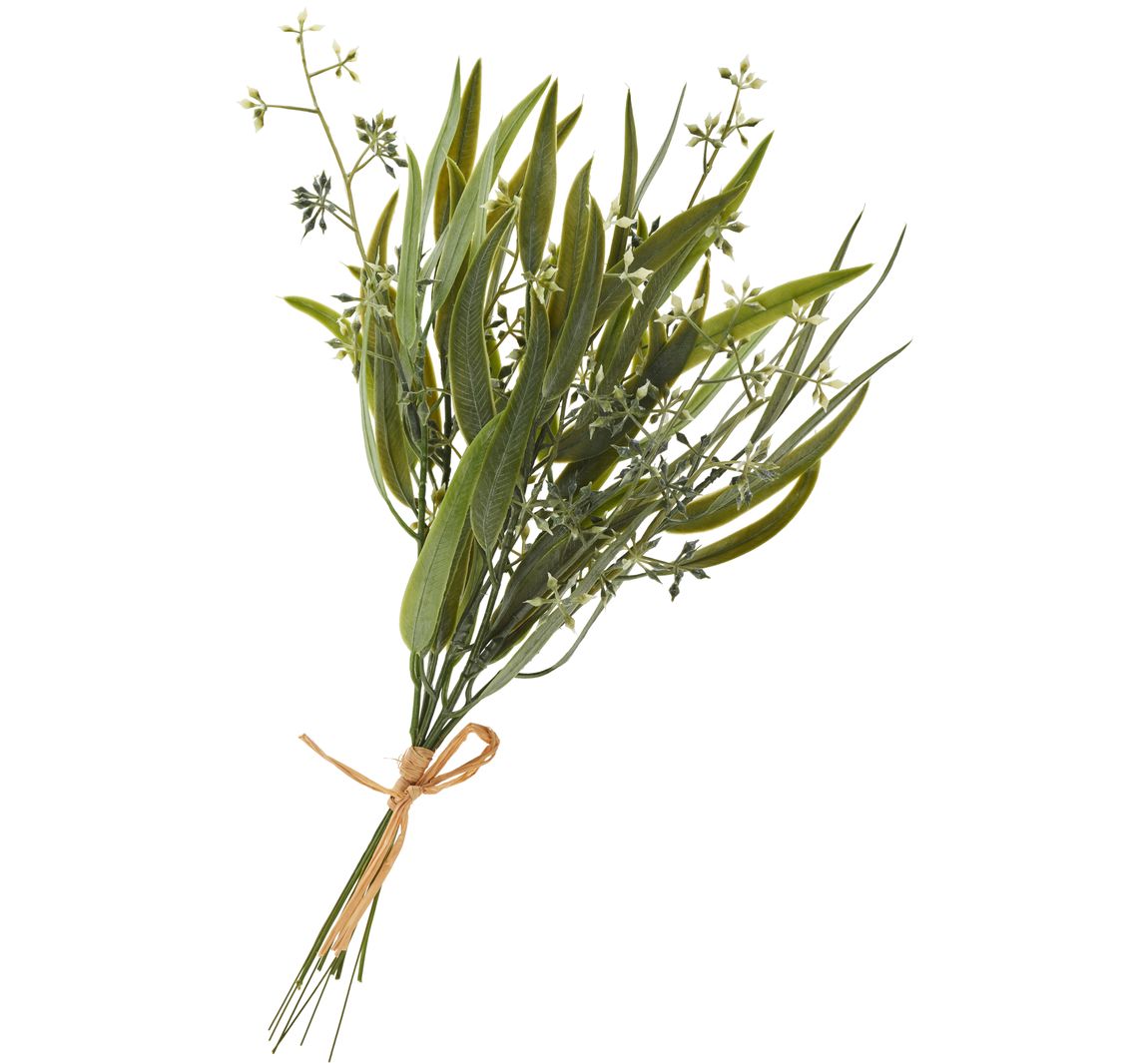 Eukalyptus-Bund mit Blüten