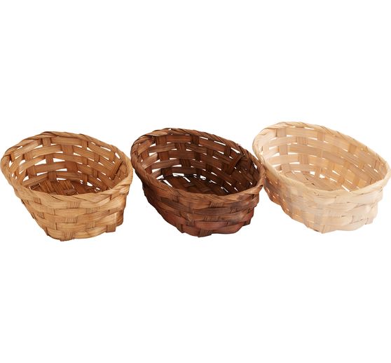 Bamboo split basket "oval"