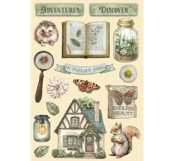 Lasercut-Motive "Herbarium Silvae"