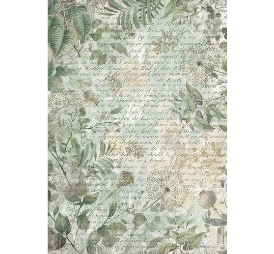 Motif straw silk assortment "Herbarium Silvae", set of 6