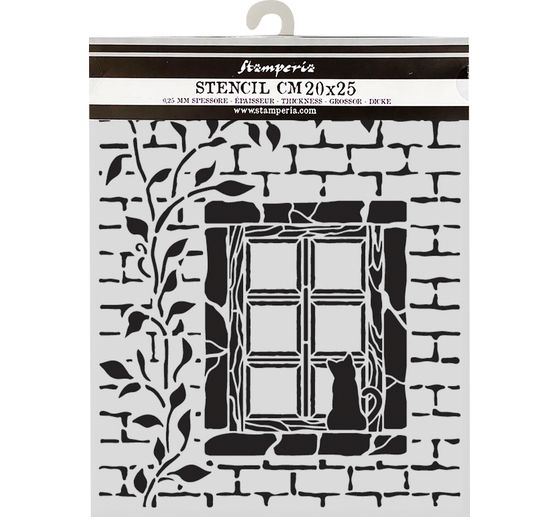 Schablone "Herbarium Silvae - Country Window"