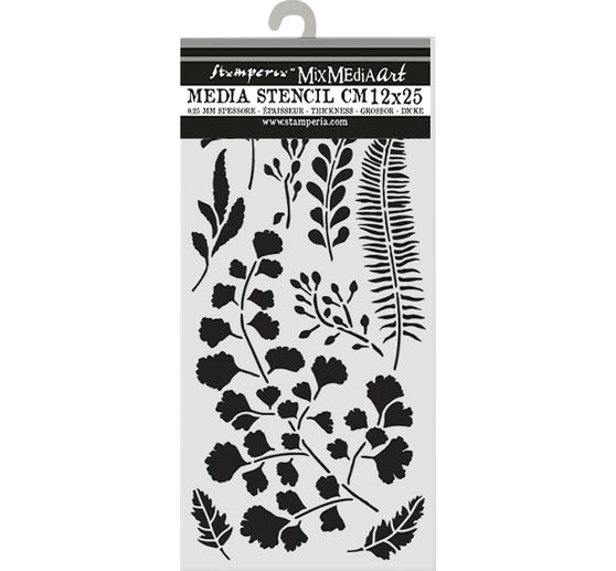 Stencil "Herbarium Silvae - Leaves"