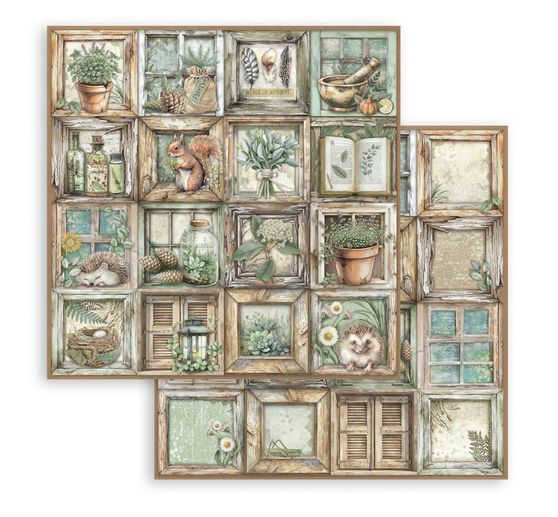 Scrapbook-Block "Herbarium Silvae"