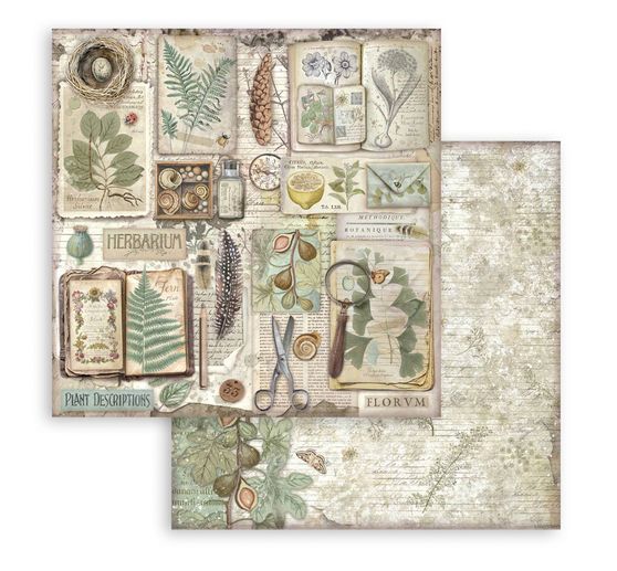 Scrapbook-Block "Herbarium Silvae"