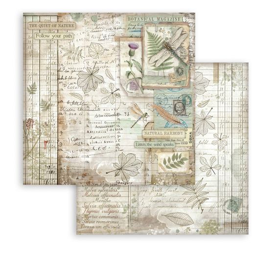 Scrapbook-Block "Herbarium Silvae"