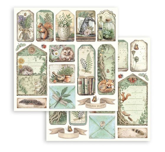 Scrapbook-Block "Herbarium Silvae"