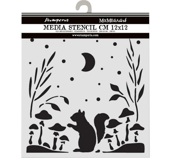 Schablone "Herbarium Silvae - Squirrel"