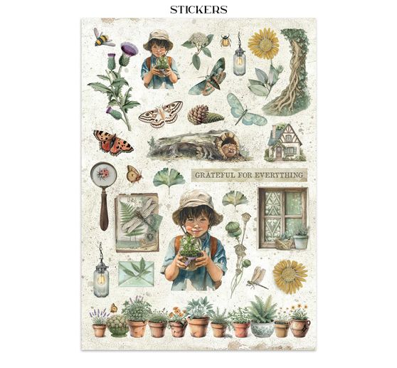 Junk Journal Book "Herbarium Silvae"