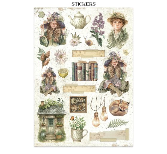 Junk Journal Book "Herbarium Silvae"