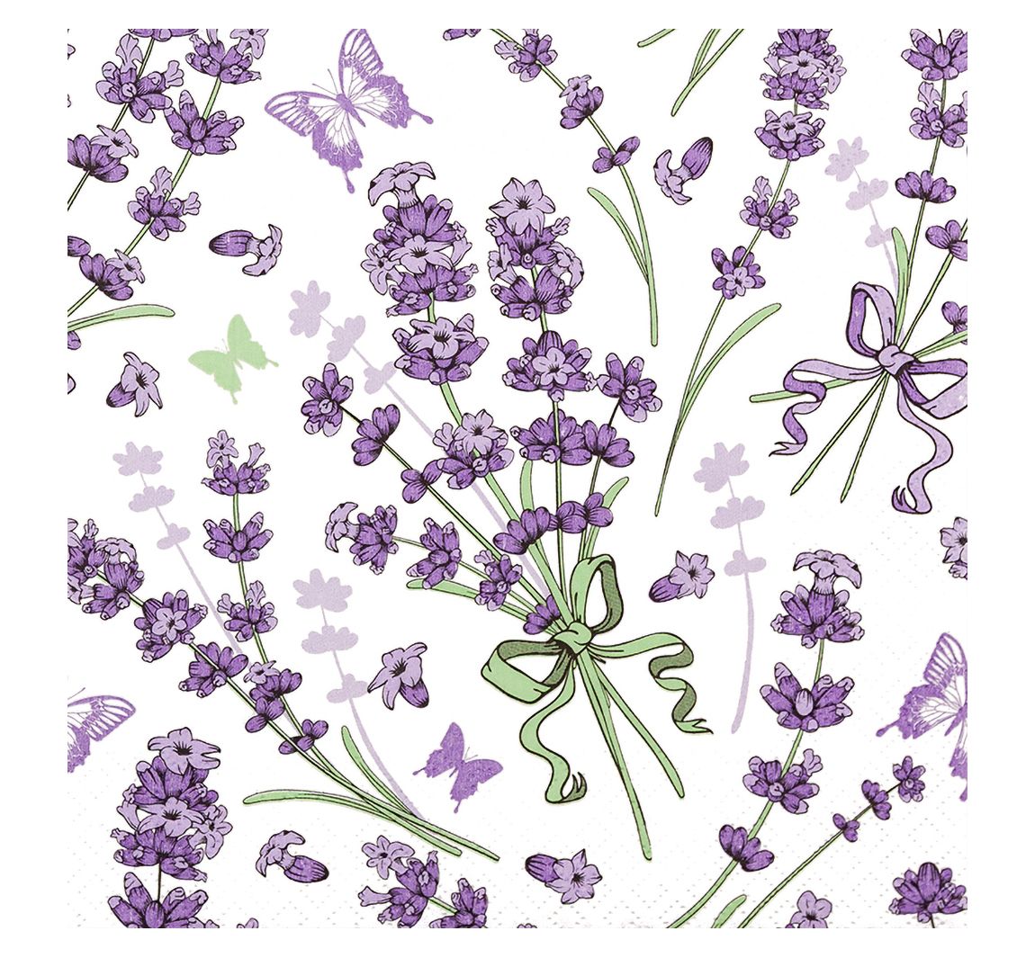 Serviette "Lavender Love"