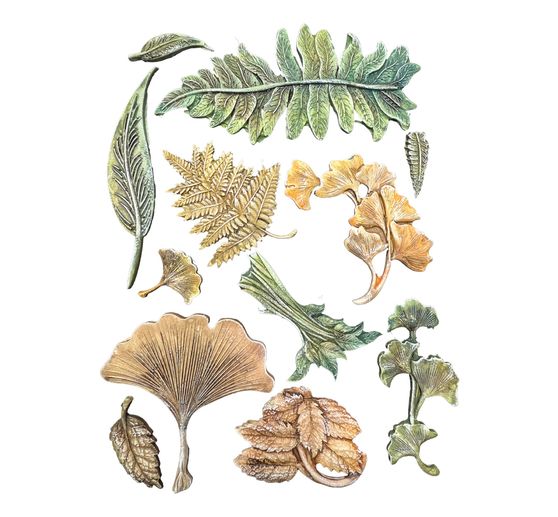 Silicone mould A5 "Herbarium Silvae - Botanical"