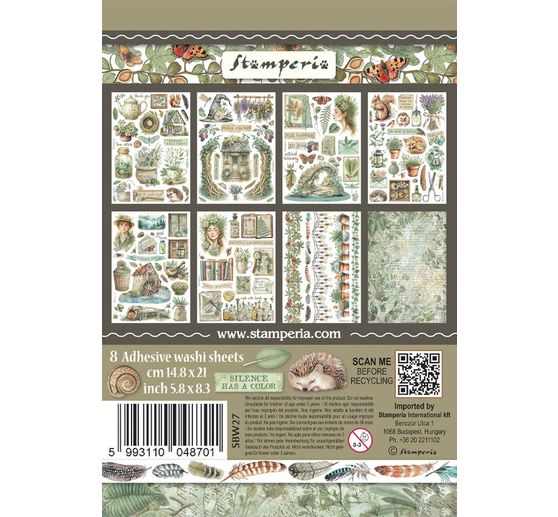 Washi Pad "Herbarium Silvae"