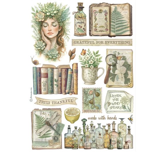 Washi Pad "Herbarium Silvae"