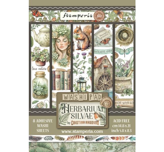 Washi Pad "Herbarium Silvae"
