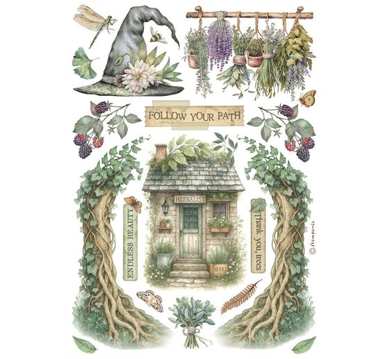 Washi Pad "Herbarium Silvae"