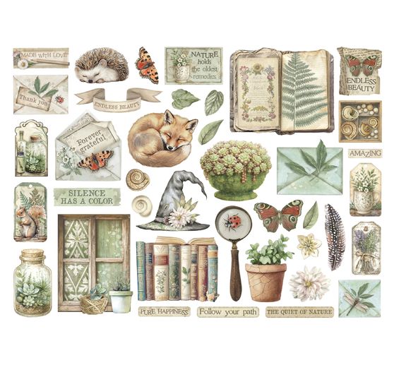 Stanzmotive "Herbarium Silvae"
