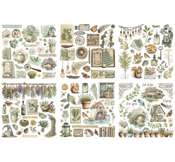 Rub On Sortiment "Herbarium Silvae"