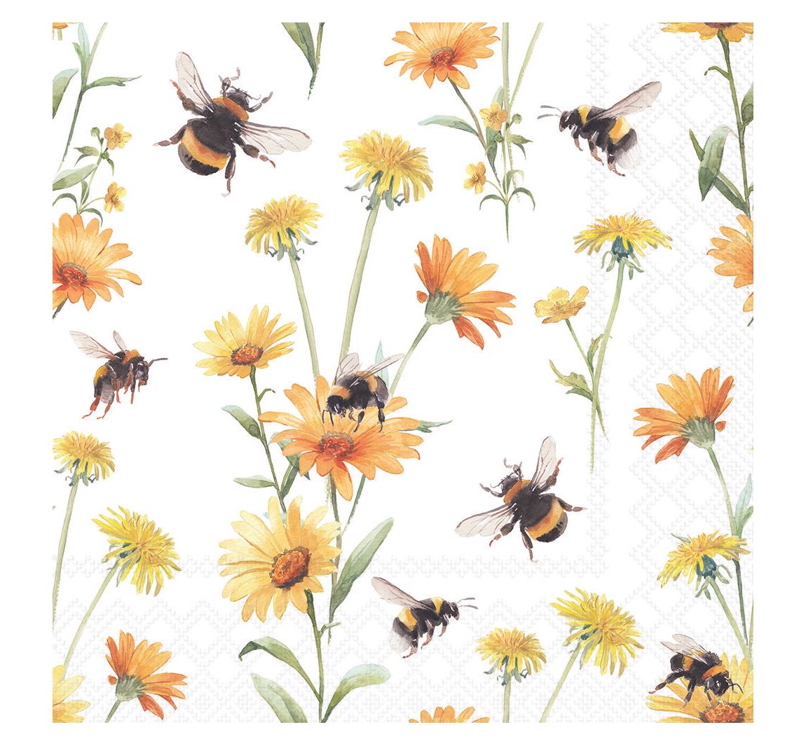 Serviette "Busy Bees"