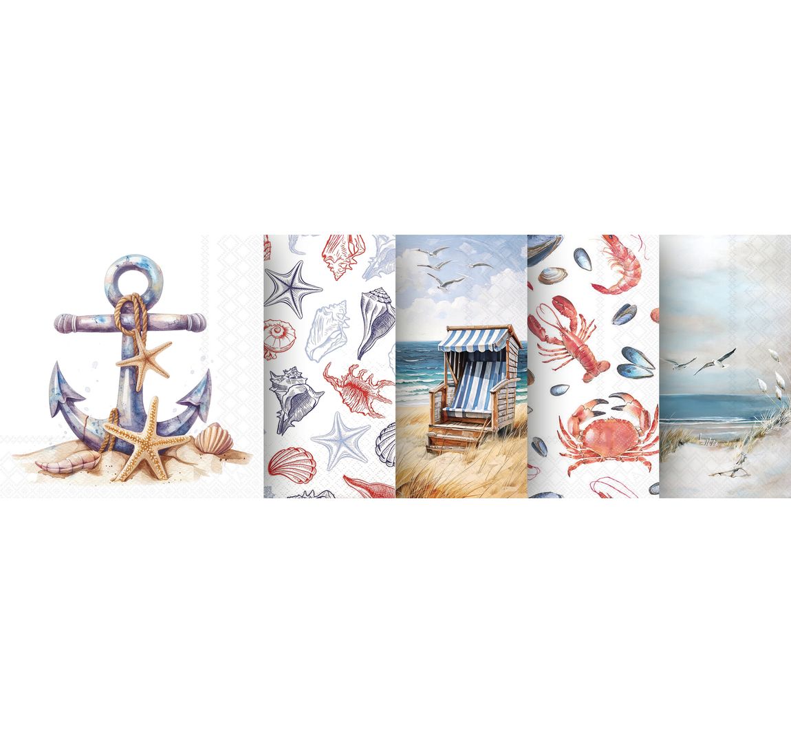VBS Servietten-Set "By the Sea"